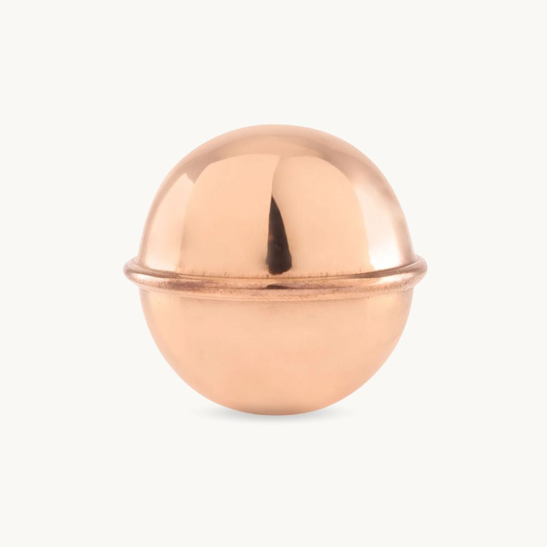 Art of Vedas Copper Energy Ball - Pure Copper Ayurvedic Energy Ball for Stress Relief and Acupressure Therapy