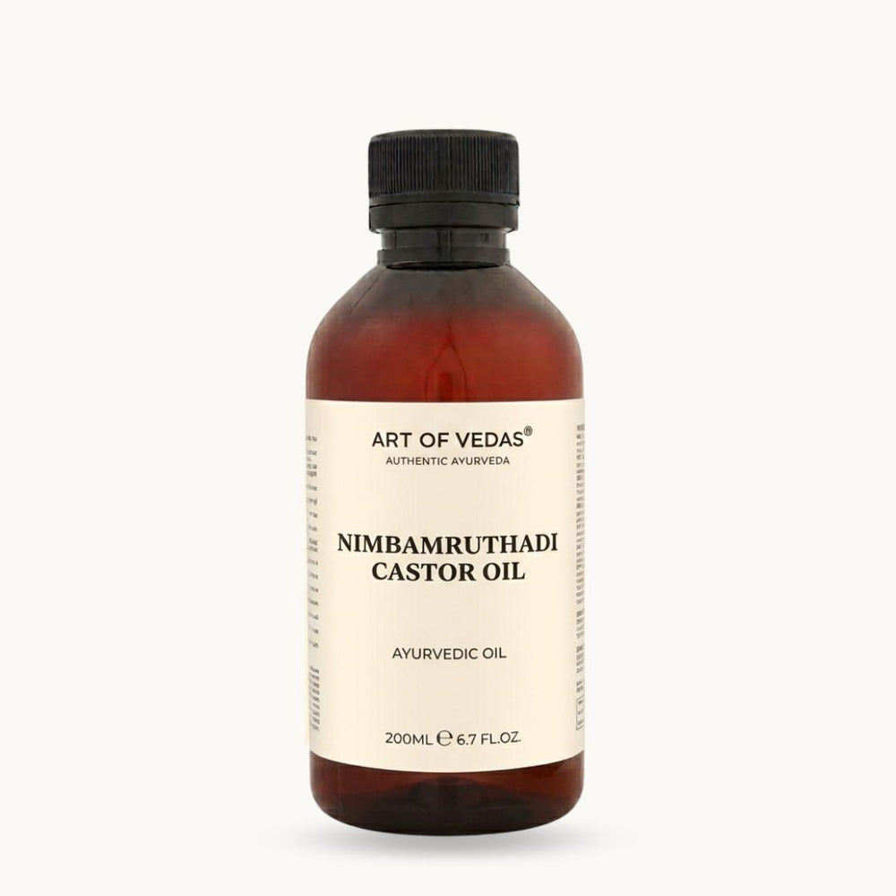 Art of Vedas, Nimbamruthadi Eranda Thailam, 200 ml, klasický ájurvédský Thailam