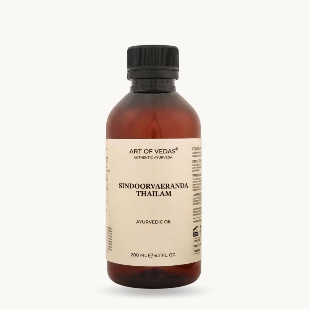 Art of Vedas, Sinduvarairanda Thailam, 200 ml, klasický ájurvédský Thailam