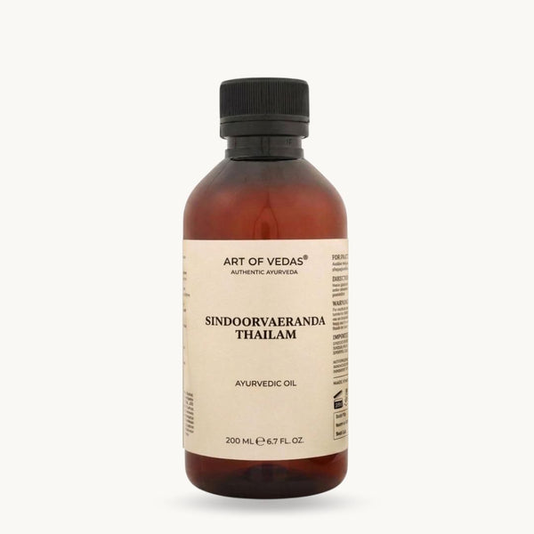 Art of Vedas Sinduvarairanda Thailam, 200 ml, klasický ájurvédský Thailam