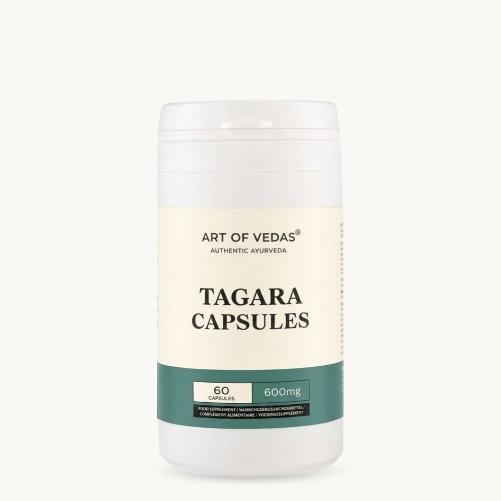 Art of Vedas, Tagara Capsules, ájurvédský doplněk